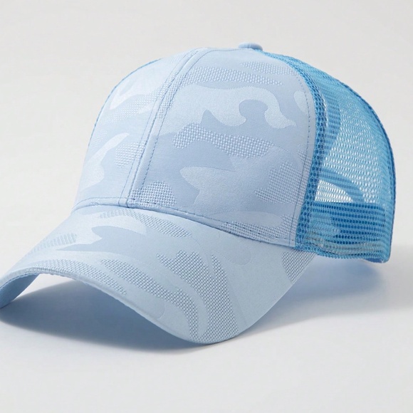 Messy hair/ponytail mesh baseball cap - Picture 8 of 9